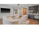 Entertaining space with custom bar and stylish seating at 2809 Glenwood Se Ave, Atlanta, GA 30317