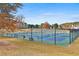 Community tennis courts offer a great space for outdoor recreation and neighborhood play at 160 Isleworth Way, Fayetteville, GA 30215