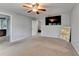 Spacious bedroom featuring a TV and artwork with an attached bath and walk-in closet at 3351 Vintage Se Cir, Smyrna, GA 30080