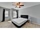 Bedroom featuring black accents, and natural light from two windows at 3351 Vintage Se Cir, Smyrna, GA 30080
