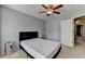 Bedroom featuring black accents, and natural light from a doorway at 3351 Vintage Se Cir, Smyrna, GA 30080