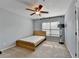 Bedroom featuring a bed, ceiling fan, and natural light from the window at 3351 Vintage Se Cir, Smyrna, GA 30080