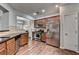 Spacious kitchen with stainless steel appliances, wood cabinets, and granite countertops at 3351 Vintage Se Cir, Smyrna, GA 30080