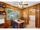 Cozy breakfast nook with natural light and a charming view of the backyard at 2624 Lake Erin Drive Dr, Tucker, GA 30084