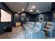 Home theater featuring plush seating, a projector screen and ambient lighting at 2795 Peachtree Ne Rd # 1009, Atlanta, GA 30305