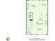 Floor plan featuring the foyer, living room, kitchen, sitting room, and dining area at 416 Montclair Ct, Woodstock, GA 30188