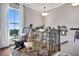 Comfortable seating area with rocking chairs and decorative shelving at 416 Montclair Ct, Woodstock, GA 30188