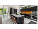 Well-equipped kitchen featuring a center island with seating and modern appliances at 819 Belgrade Ne Ave, Atlanta, GA 30306