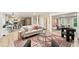 Bright and open living space, featuring hardwood floors, stylish furniture, and modern decor at 1911 Woodmont Ct, Marietta, GA 30062