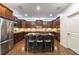 Gourmet kitchen with stainless steel appliances and an island at 200 Glenview Ct, Woodstock, GA 30188