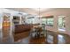 Open-concept living space connects living, dining, and outdoor deck for entertaining at 200 Glenview Ct, Woodstock, GA 30188