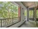 Spacious balcony overlooking lush greenery, perfect for outdoor relaxation at 845 Spring Nw St # 129, Atlanta, GA 30308