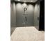 Contemporary elevator lobby featuring a unique letter design and stylish terrazzo flooring at 845 Spring Nw St # 129, Atlanta, GA 30308