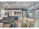 Contemporary living room featuring modern furniture, open layout, and polished concrete floors at 845 Spring Nw St # 129, Atlanta, GA 30308