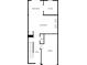 First floor plan featuring dining room, kitchen, living room, bath, foyer, and garage at 2735 Maple Park Pl # 32, Cumming, GA 30041