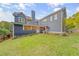 Expansive backyard with lush green lawn and well-manicured landscaping at 321 River Green Ave, Canton, GA 30114