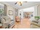 Spacious living room showcasing hardwood floors, trim detail, and natural light at 321 River Green Ave, Canton, GA 30114