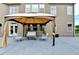 Outdoor living space with a gazebo and comfortable seating is perfect for relaxing and entertaining at 7470 Oldbury Pl, Cumming, GA 30040