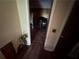 View through a hallway and into a room with a bed at 1856 Butler Bridge Rd, Covington, GA 30016