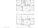 Floor plan showing the layout of the home with two floors and basement at 2320 Tilson Cir, Decatur, GA 30032