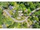 Plat overview of home with carport located on a 0.50 acre lot at 2320 Tilson Cir, Decatur, GA 30032