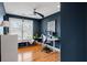 Well-lit home office features a large window, desk, and comfortable seating at 1354 Fernwood Ne Cir, Brookhaven, GA 30319