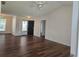 Open living space with hardwood floors, a bright entryway, and seamless flow to other rooms at 257 Se Ashland Park Se Ct, Lawrenceville, GA 30045