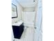 Bathroom features vanity and shower-tub combo at 401 Autumn Leaf Way, Norcross, GA 30093