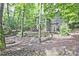 Beautiful backyard view, showcasing the serene and wooded surroundings at 4246 Loch Highland Ne Pkwy, Roswell, GA 30075