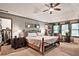 Spacious main bedroom with neutral colors, vaulted ceiling, and plenty of closet space at 4246 Loch Highland Ne Pkwy, Roswell, GA 30075