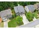 Aerial view of the home showcasing its location in a desirable neighborhood at 5655 Stevehaven Ln, Cumming, GA 30028
