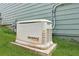 Standby generator on concrete pad for homeowners peace of mind at 5655 Stevehaven Ln, Cumming, GA 30028