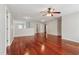Open loft space with hardwood floors and ample natural light at 5655 Stevehaven Ln, Cumming, GA 30028
