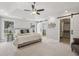 Bright, spacious bedroom with en suite bath and walk-in closet at 255 Broken Lance Pl, Johns Creek, GA 30022