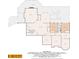 Detailed floor plan showcases layout with recreation room, office, bedrooms and a media room at 8470 Lazy Oaks Ct, Atlanta, GA 30350