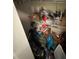 Inside the closet with lots of storage shelves for organized household items at 384 Daniel Mill Xing, Villa Rica, GA 30180