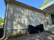Exterior shot of the side of the house showing the wall and part of the yard area at 384 Daniel Mill Xing, Villa Rica, GA 30180