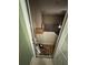 Staircase leading to the garage area at 384 Daniel Mill Xing, Villa Rica, GA 30180