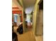 View of the hallway with doors and colorful walls, ready for moving and adding your personal touch at 384 Daniel Mill Xing, Villa Rica, GA 30180