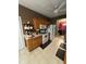 Kitchen with oak cabinets at 384 Daniel Mill Xing, Villa Rica, GA 30180