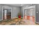 Slate entryway leads to formal living and dining rooms at 6418 Briarwood Ct, Riverdale, GA 30296