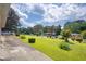Well-maintained front yard with lush green grass and garden beds at 4002 Phylis Pl, Decatur, GA 30035