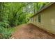 Exterior view of the home from the backyard at 5856 Rock Rd, Union City, GA 30291