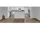 Modern kitchen with stainless steel appliances and center island at 148 Hurt Road Sw, Smyrna, GA 30082
