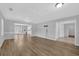 Open-concept living area with hardwood floors and lots of space at 148 Hurt Road Sw, Smyrna, GA 30082