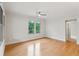 Spacious bedroom offers natural light from large windows overlooking lush greenery at 3621 Vinings Slope Se # 3510, Atlanta, GA 30339