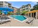 Community pool and lounge area, perfect for relaxation on a sunny day at 3621 Vinings Slope Se # 3510, Atlanta, GA 30339