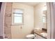 Cozy bathroom featuring tile flooring and a granite countertop sink at 2745 Saxon Drive, Duluth, GA 30096