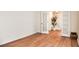 Spacious office with hardwood floors and French doors at 2745 Saxon Drive, Duluth, GA 30096