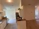 A kitchen featuring stainless steel appliances, light wood counters, and light-colored cabinetry and flooring at 225 Magnolia Tree Ct, Johns Creek, GA 30022